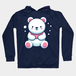 white bear Hoodie